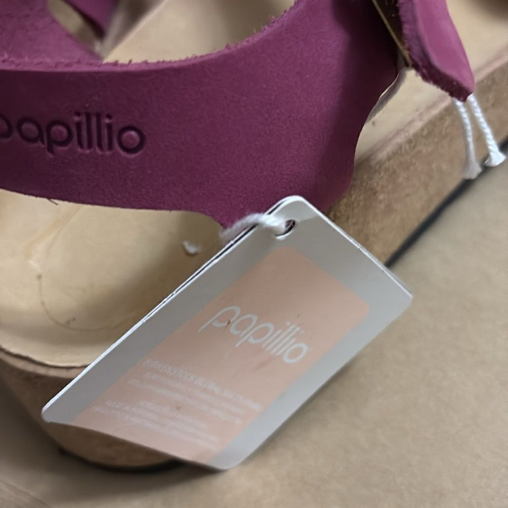 Birkenstocks Papillio Glenda Womens Size 40/9 Narrow Beach Sandals Boysenberry - Picture 7 of 10